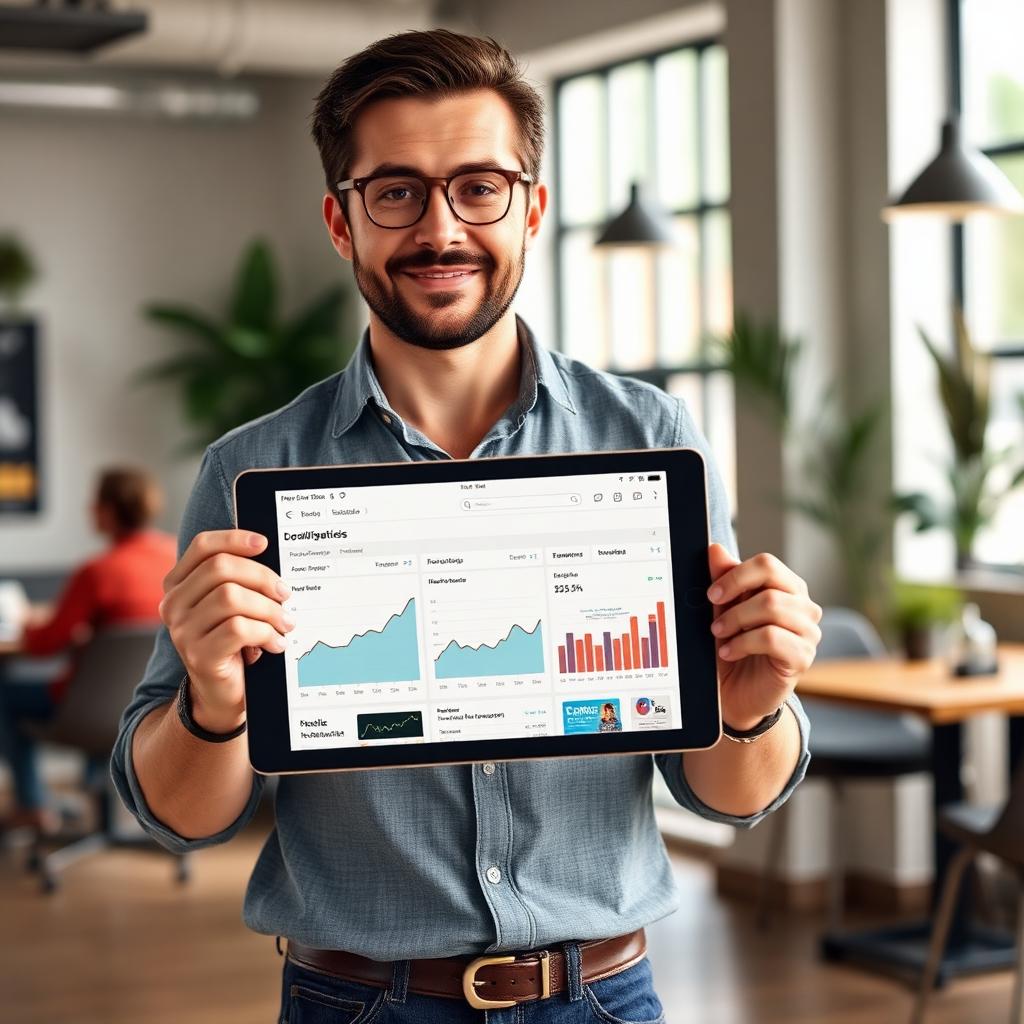 Apprenant présentant ses résultats